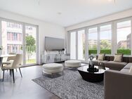Unvergleichliches Einzelstück: Luxuriöse Wohnung mit Garten mitten im neuen Pasing - München