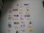 Lichtenstein, Briefmarken, Luftpost, Erstflüge, Lot 2 - Erftstadt