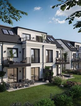 BEZUGSFERTIG | Großzügig geschnittene Gartenwohnung mit Sonnenterrasse und taghellem Hobbyraum im Souterrain - München