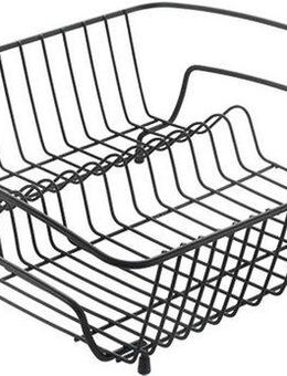 Metaltex Geschirrständer Rocky-40 Lava, exclusive TouchTherm® Beschichtung, quadratisch