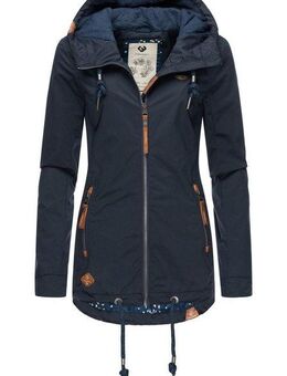 Ragwear Outdoorjacke Zuzka stylische Übergangsjacke mit großer Kapuze