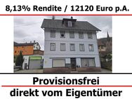 8,13 % Rendite - vermietete Wohnung in Höfen an der Enz - Provisionsfrei - Höfen (Enz)