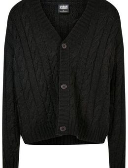 URBAN CLASSICS Strickjacke Urban Classics Herren Boxy Cardigan (1-tlg)