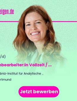 Sachbearbeiter:in (m/w/d) Vollzeit / Teilzeit - Dortmund