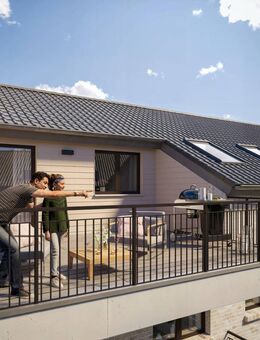 Nur wenige Schritte zum Ostseestrand - Schicke Dachgeschosswohnung mit Loggia und eigener Sauna - Kellenhusen (Ostsee)