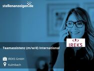 Teamassistenz (m/w/d) International - Kulmbach