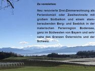 XXX Feriendomizil_Zweitwohnung am BODENSEE / 3 Zi BERG + SEESICHT XXX Erstbezug nach Renovierung - Wasserburg (Bodensee)