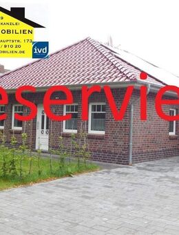 Kurzfristig bezugsfrei: Moderner Bungalow mit Carport! - Friedeburg