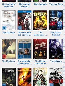 DVD VHS Kino filme gebraucht orginal - Warendorf