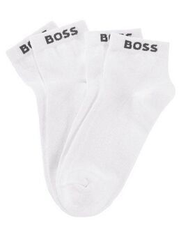 BOSS Sneakersocken (Set, 2-Paar) mit eingenähtem Markenschriftzug