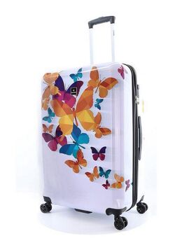Saxoline® Koffer Schmetterling, mit integriertem Zahlenschloss