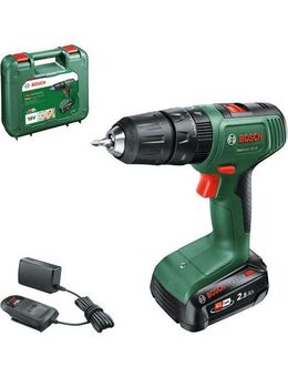 Bosch Home & Garden Akku-Bohrschrauber EasyDrill 18V-38, mit 1 x 2,5Ah Batterie & Ladegerät im Koffer, Kompaktester und leichtester seiner Art