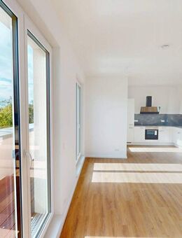 Moderne und geräumige 3-Zimmer-Penthousewohnung mit DACHTERRASSE und EBK im Weißenseer Neubauquartier FREIRAUM - Berlin