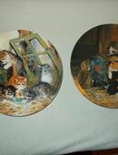 12 Katzen-Sammelteller von Seltmann Weiden 135 € in 51645