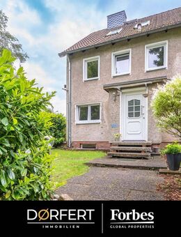 Familientraum im Alstertal - Modernisiertes Reihenendhaus mit großem Südgrundstück & Wintergarten - Hamburg