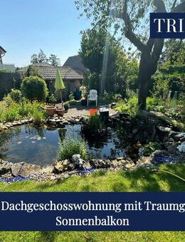 Dachgeschosswohnung mit Traumgarten und Sonnenbalkon - Bielefeld