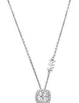 MICHAEL KORS Kette mit Anhänger Schmuck Geschenk Silber 925 Halsschmuck, mit Zirkonia (synth)