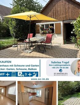 Einfamilienhaus mit Scheune und Garten in Mühlacker zu verkaufen! - Mühlacker