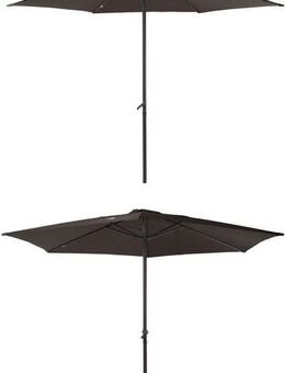 Garden Pleasure Sonnenschirm, Ø 300 cm, anthrazit