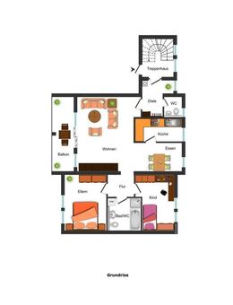 3,5-Zimmer-Wohnung in zentraler Lage von Göppingen mit Südbalkon & Tiefgarage - Göppingen