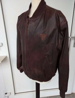 Leder-Blouson, braunes Echtleder, Gr. 50, im Neuzustand, da ungetragen - Simbach (Inn)