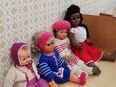 Deko-Puppen 4 Stück Sammlerpuppen verschieden groß in 87600
