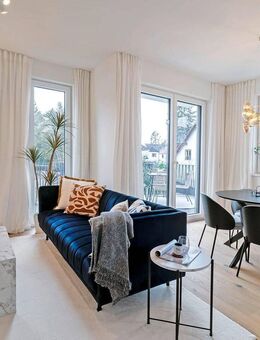 NEUBAU-ERSTBEZUG:Stilvolle 3-Zimmer-Wohnung mit großem Südwest-Balkon, Lift und Nähe U-Bahn -barrierefrei- - München