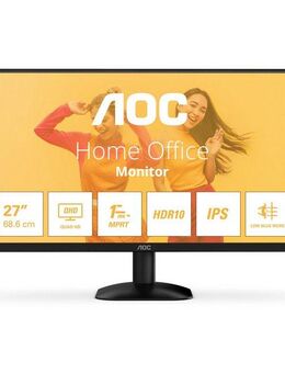 AOC Q27B35E LED-Monitor (68,5 cm/27 ", 2560 x 1440 px, QHD, 1 ms Reaktionszeit, 75 Hz, IPS, neigbar)