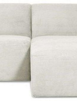 OTTO home Ecksofa Koa, 228 cm, L-Form, Modulsofa in Cord, Chenille, Struktur, Webstoff, Designsofa, weicher Lounge-Sitzkomfort, Welleunterfederung, bodentief