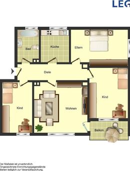 Renovierte 4-Zimmer-Wohnung in Ibbenbüren Püsselbüren - Ibbenbüren