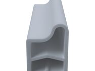 DIWARO Türdichtung SZ312 für Stahlzargen | Dichtung 5 lfm | Farben: weiß und grau | senkrechte Nut | Fachhandelsware, hergestellt in Deutschland - Moers