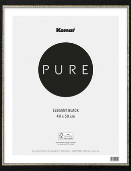 Komar Bilderrahmen Elegant, Echtholzrahmen mit hochtransparentem Acrylglas