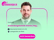 Anwendungstechnik Chemie / Regulatorische Angelegenheiten (m/w/d) - Ludwigshafen (Rhein)