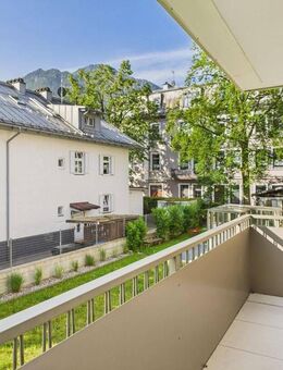 Barrierefreie 2-Zimmer-Stadtwohnung (BJ 2021) mit Südbalkon & Aufzug in Bad Reichenhall - Bad Reichenhall