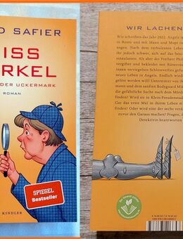 ♥ Buch Miss Merkel Mord in der Uckermark David Safier,lustig,wie neu,Tulpenstolz,Biografie,Kanzlerin Angela Merkel - Hamburg
