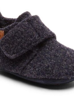 Bisgaard Bisgaard Baby Wool Hausschuh Wagenschuh, Babyschuh, Schlupfschuh mit Klettverschluss