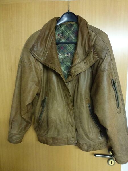 echt Leder Nappajacke, Gr. 52 - Mönchengladbach
