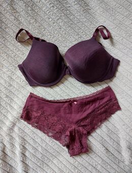 Damen Unterwäsche Set M Lila - Bestensee