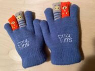 Kinderhandschuhe mit Gesicht blau bunt one size Fingerhandschuhe - Hannover