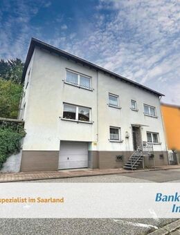 Vielfältiges Wohnhaus mit großem Grundstück und Garage in ruhiger Wohnlage von Ottweiler! - Ottweiler