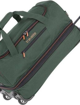 travelite Reisetasche BASICS, verschiedene Größen und Farben, Duffle Bag Reisegepäck Sporttasche Reisebag mit Trolleyfunktion