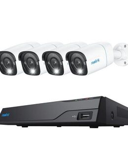 Reolink Überwachungskamera NVS8-8MB4 - 4K UHD Sicherheitssystem, 8-Kanal NVR (Außenbereich, 30m scharfe Nachtsicht, 24/7 Aufnahme, intelligente Erkennung)