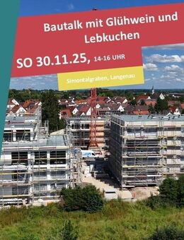 3-ZIMMER ETW IM 1. OG MIT BALKON - "WOHNEN IM PARK" IN LANGENAU - D06 - Langenau