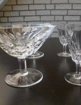 Nachtmann Sylvia? 2 Likörkelche 5,- 2 Sektschalen 6,- Bleikristall Gläser Vintage Retro - Flensburg