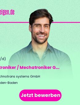 Elektroniker / Mechatroniker Geräteendprüfung (m/w/d) - Baden-Baden