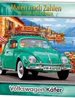 Schipper Malen nach Zahlen Meisterklasse Premium - Volkswagen Käfer, Made in Germany
