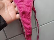 Rosa Tanga 2 Tage getragenes feuchtes Baumwollhöschen - Hohenstein (Hessen)