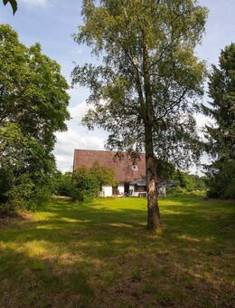 Einfamilienhaus mit Einliegerwohnung auf großem Grundstück in idyllischer und uneinsehbarer Ecklage - Bleckede
