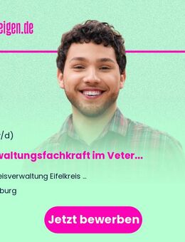 Verwaltungsfachkraft (m/w/d) im Veterinärwesen - Bitburg
