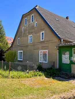 HORN IMMOBILIEN ++ ein Haus bei Brüssow, mit viel Platz und einem großen Garten in sehr ruhiger Lage - Brüssow
